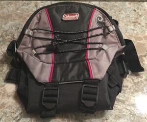 Coleman Hydrotech Adjustable Bottle Holder Waist Pack Fanny Pack Hiking EUC